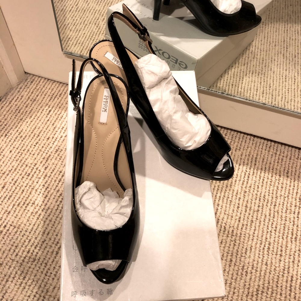 Geox Black Sandals